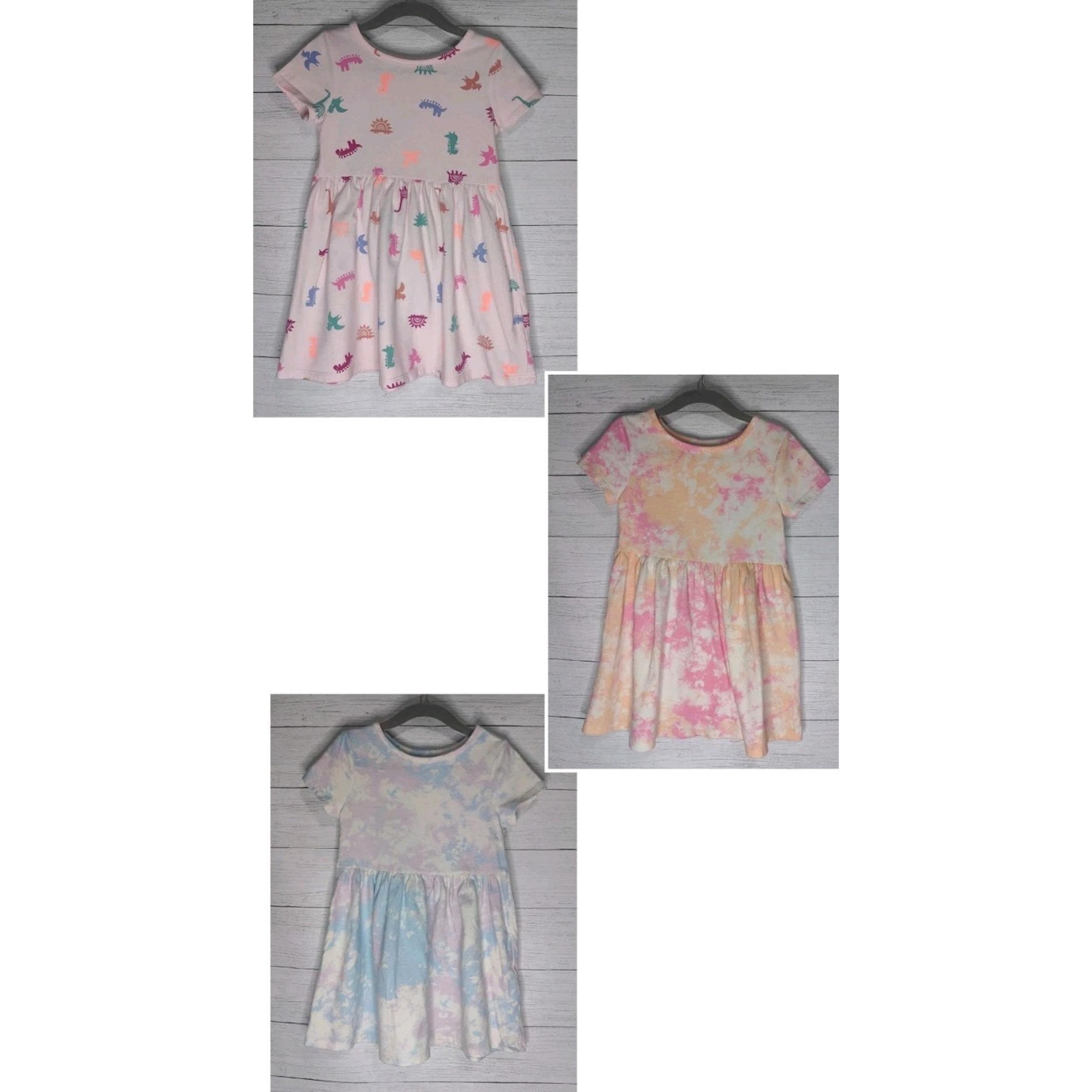 Bundle Of Three Girls Summer Dresses- Size 4T - Cat & Jack