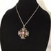 Pure Silver 1000 Antique Cross Bethlehem Jordan Signed