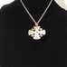 Pure Silver 1000 Antique Cross Bethlehem Jordan Signed