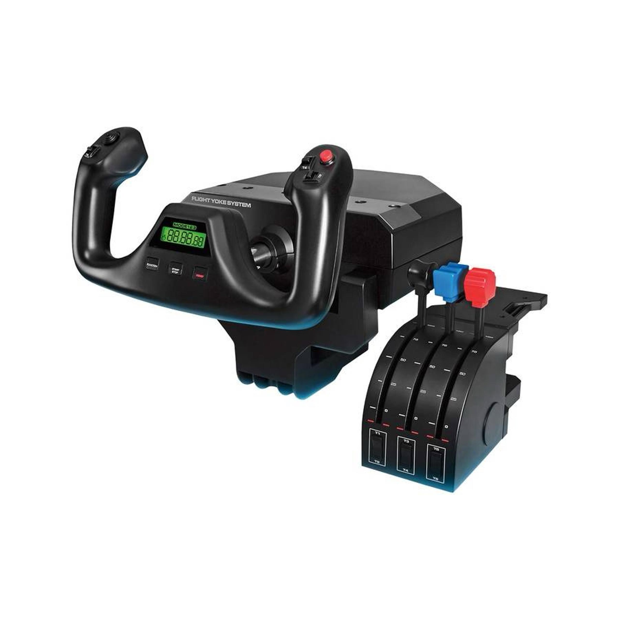 Logitech G PRO Flight Yoke System, Professional Simulation Yoke and Throttle Qua