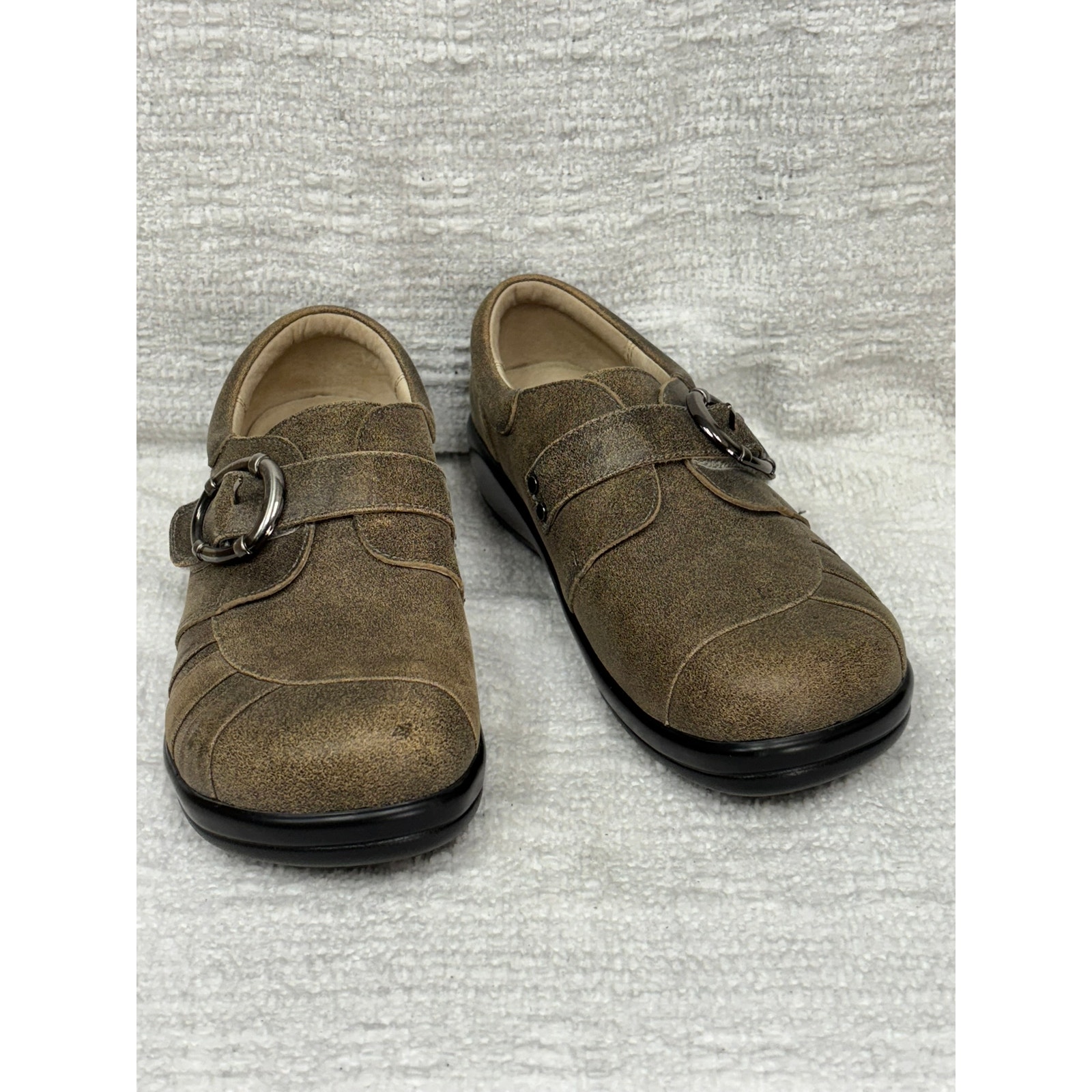 Alegria Women's Brown Slip On Shoes Size 6 #43507