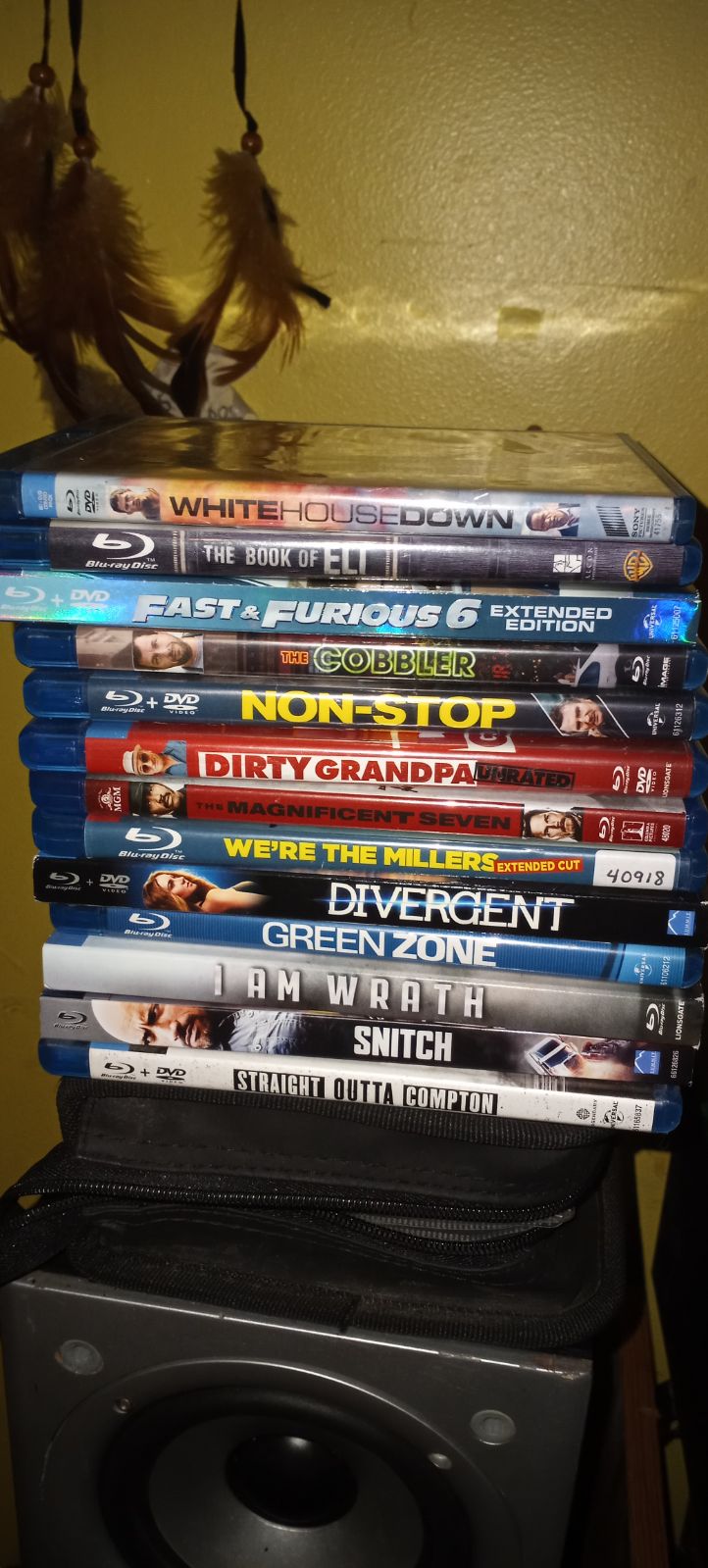 Blu Ray Movies Lot