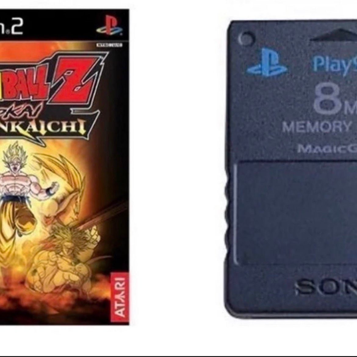 PS2: 8MB Memory Card Saved Game Data - Dragon Ball Z: Budokai Tenkaichi