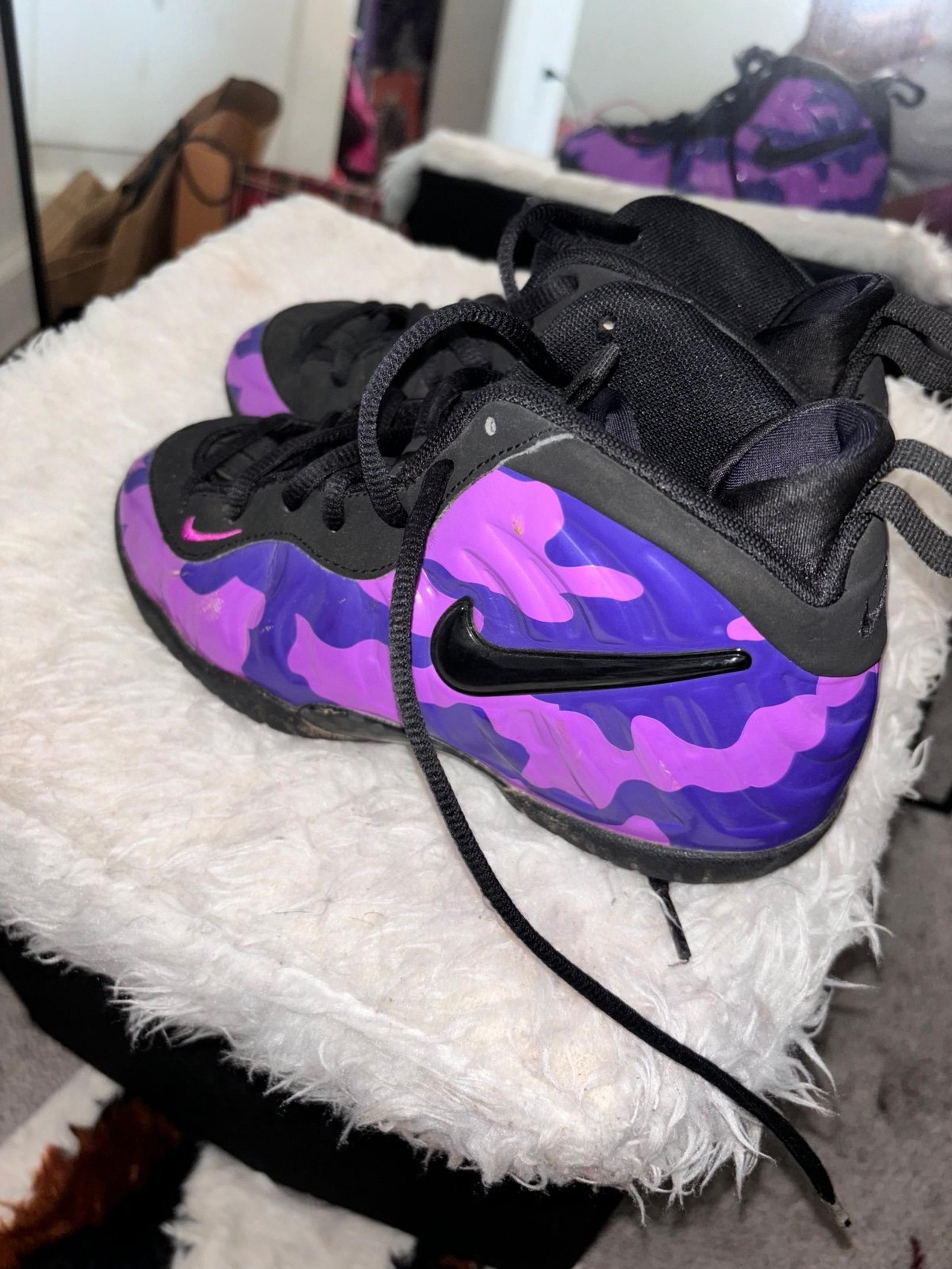 Nike Air Purple Camo Foamposites Pro ‘Hyper Violate’