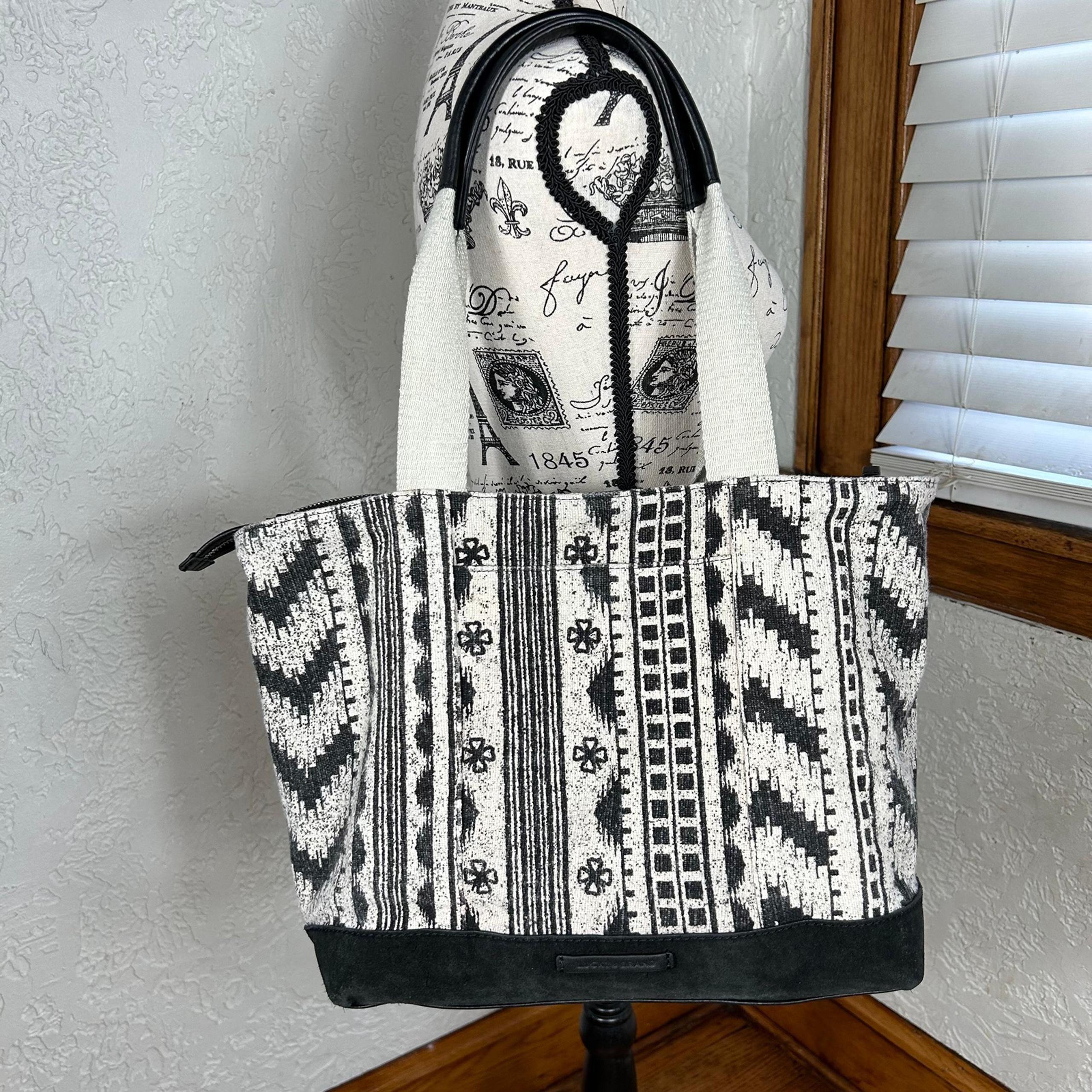 Lucky Brand | Canvas And Suede Shoulder Bag Tote