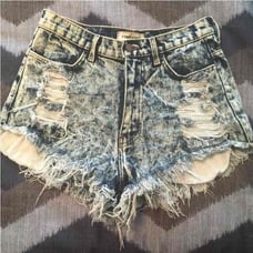 High waist short