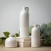 New Set of 3 Modern Farmhouse Distressed Two-Toned Ceramic Jug for Decoration