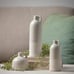 New Set of 3 Modern Farmhouse Distressed Two-Toned Ceramic Jug for Decoration