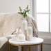 New Set of 3 Modern Farmhouse Distressed Two-Toned Ceramic Jug for Decoration