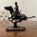 Trooper of the Plains by Frederic Remington Pure Bronze Collectible Sculpture