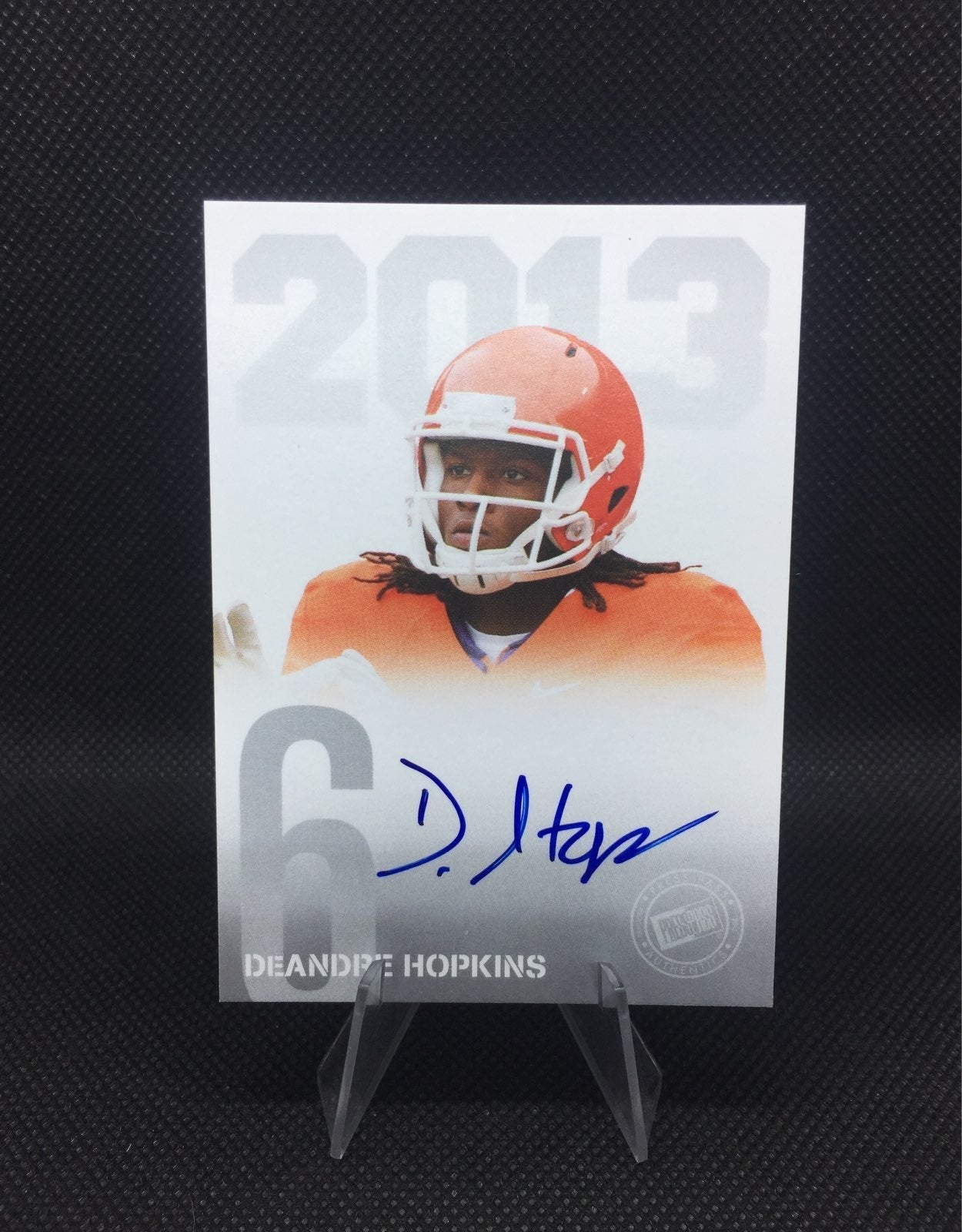 限定お買い得商品 DEANDRE NFL AUTO 直筆サインカード