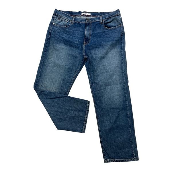 Tommy Hilfiger Relaxed Fit Men Blue Jeans Size 40x30 Straight Leg Cotton Blend