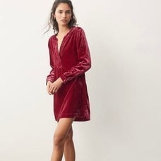 Melody Velvet Tunic Dress | Anthropologie