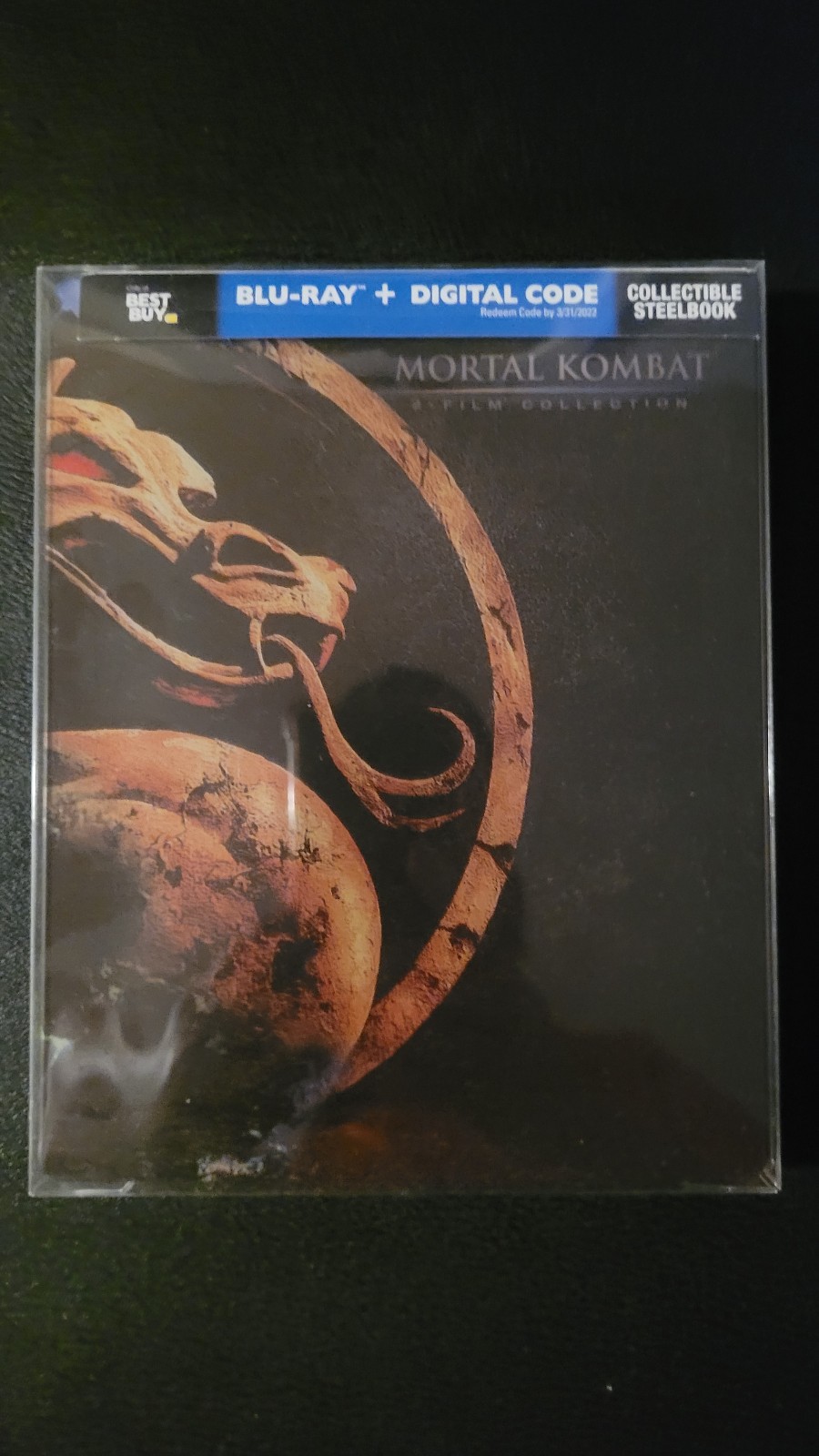 Mortal Kombat 2-Film Collection Blu-ray Best Buy Exclusive Steelbook