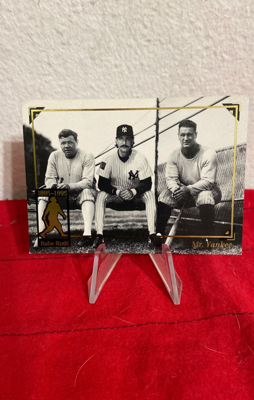 Mega Cards Mr. Yankee Babe Ruth card 13
