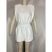 Amanda Uprichard 'Kent' White Romper Size M
