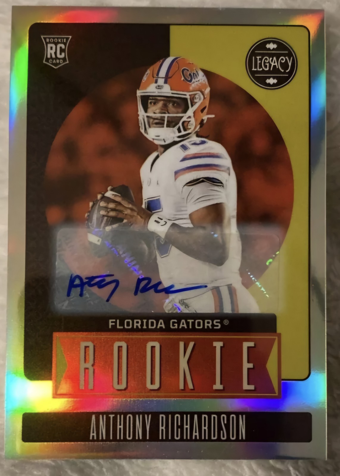 2023 Panini Legacy - Anthony Richardson Chrome Autographed RC Florida Gators