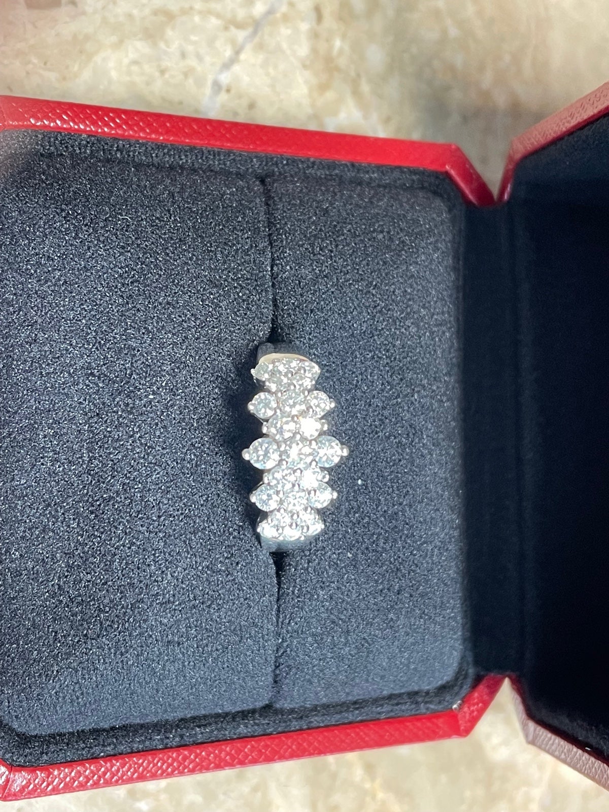 Moissanite 1.20CTW ring (size 8)