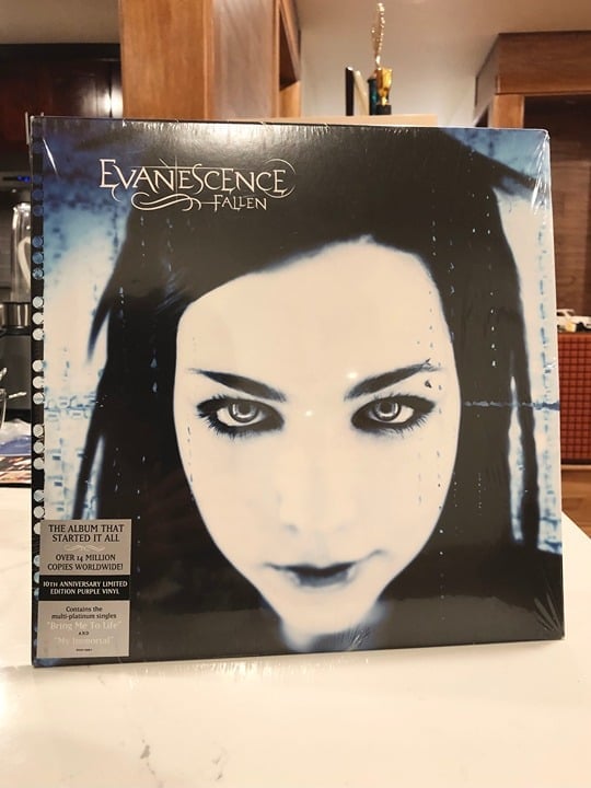 Evanescence Fallen 10th Anniversary Limited Edition Purple Vinyl SEE DESCRIPTION