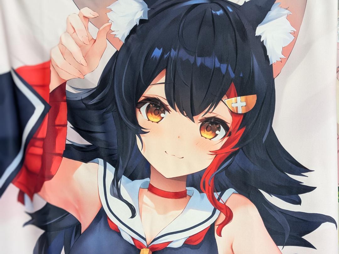 (Uetchi) Hololive Oogami Mio Body Pillow Cover