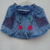 Handmade Women's Short - Embroidered Short by Shipibo Conibo Peruvian Culture
