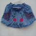 Handmade Women's Short - Embroidered Short by Shipibo Conibo Peruvian Culture