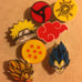 6 Anime Croc Charm bundle