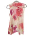Anthropologie Sparrow Linen Blend Watercolor Floral Ruffle Sweater Vest Medium