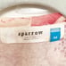 Anthropologie Sparrow Linen Blend Watercolor Floral Ruffle Sweater Vest Medium