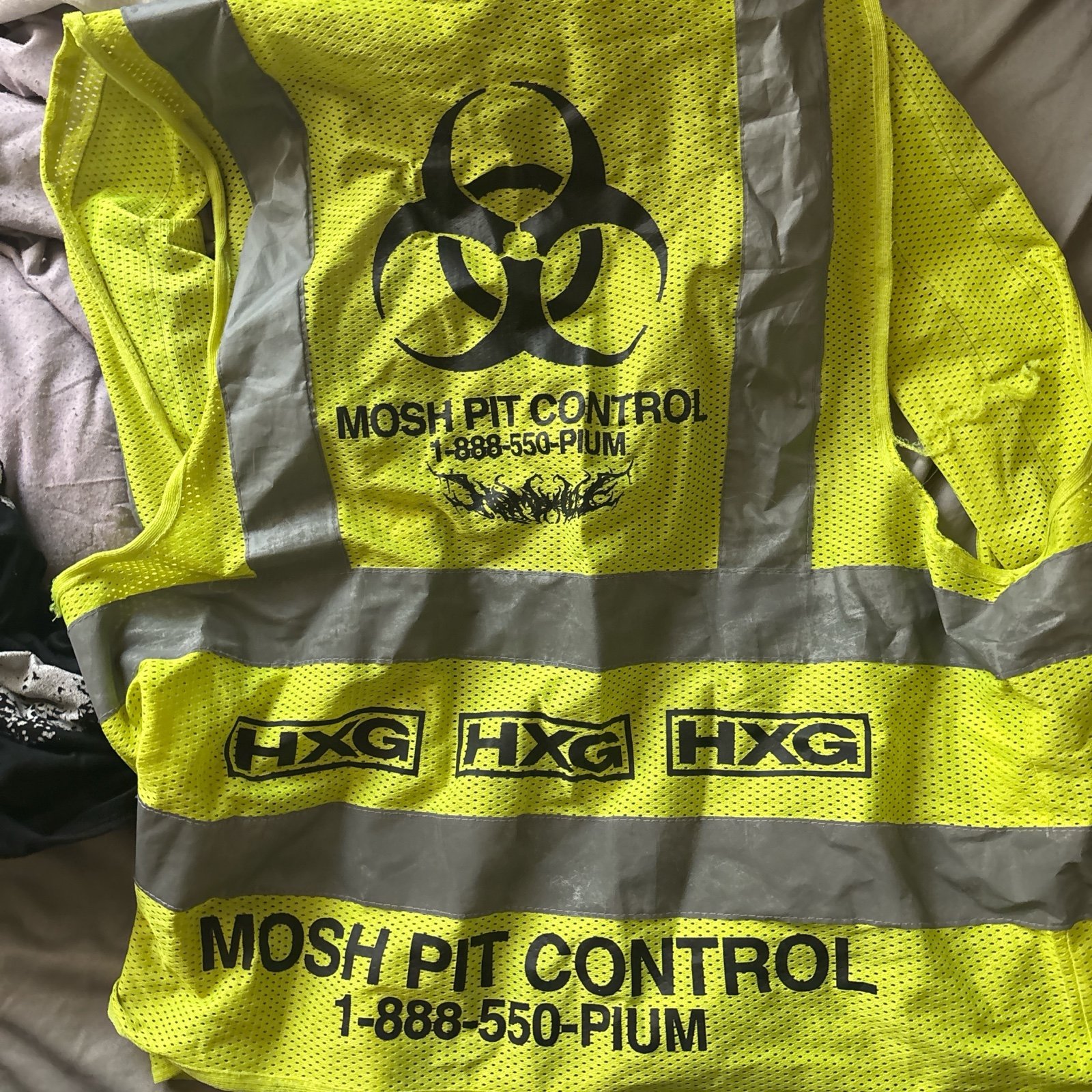 homxide merch from tour in seattle