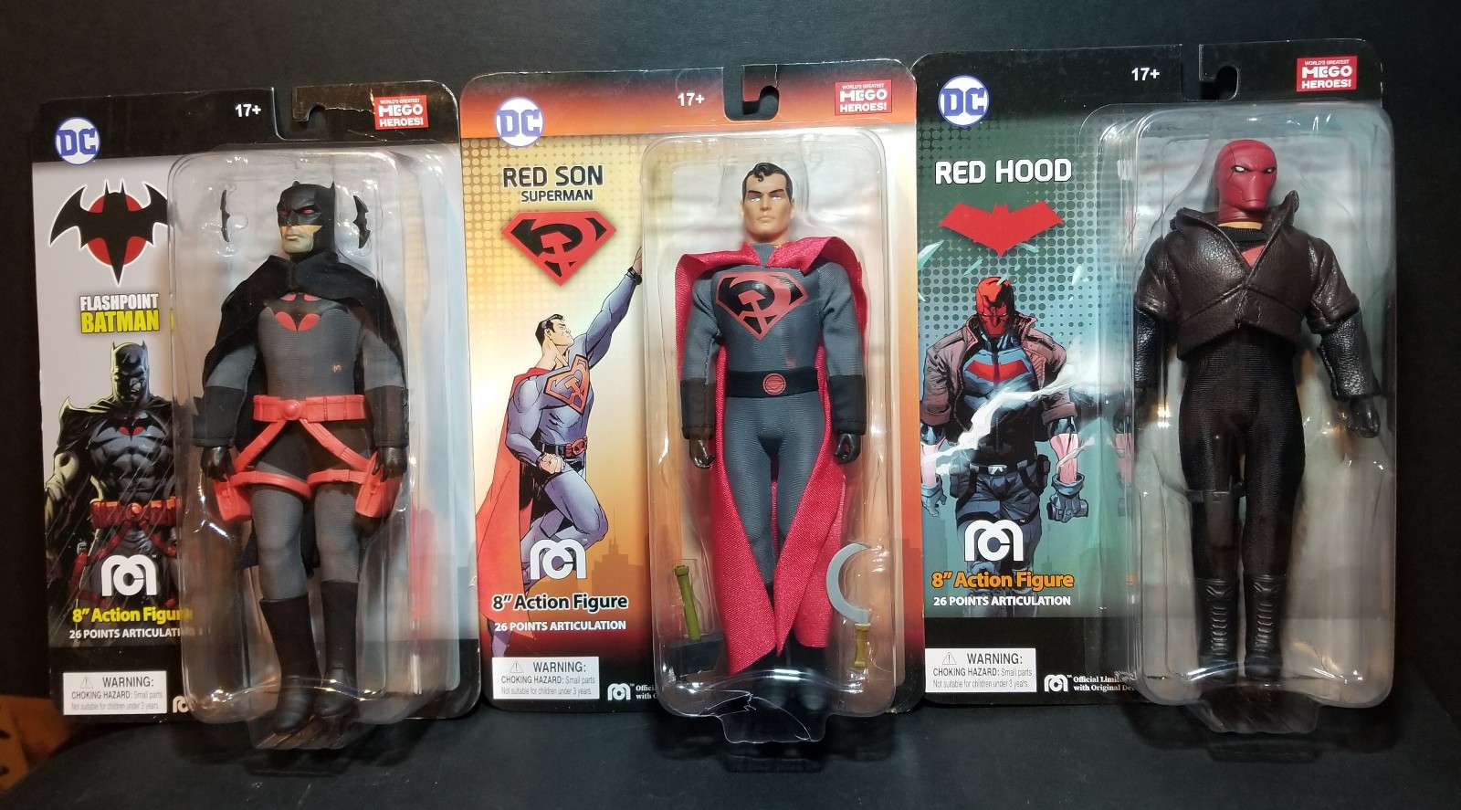 Megos DC's three figure set moc Ltd.