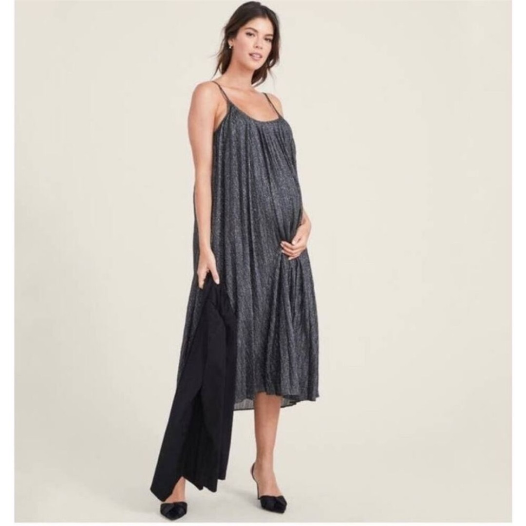 Hatch Veronika Pleated Midi Dress