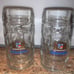 2 - Two - Weihenstephan - German / Bavarian Beer Glass / Stein / Mug 0.5 Liter