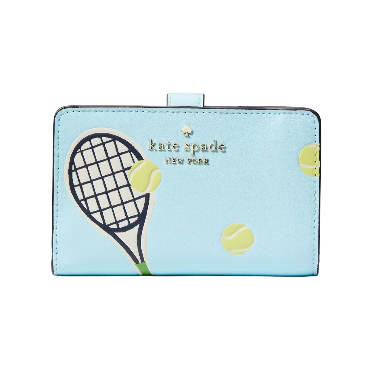 Kate Spade Grand Slam Tennis Medium Compact Bifold Wallet