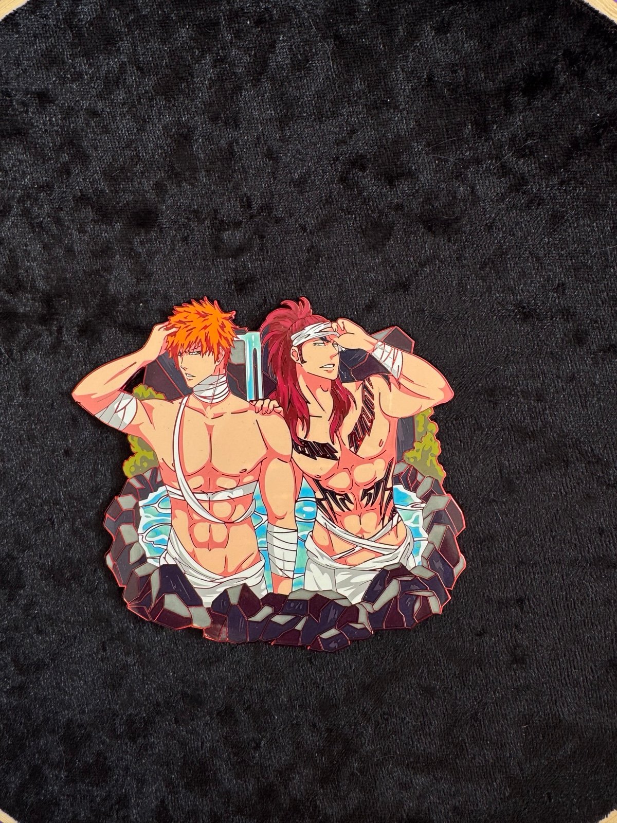 Kawaiilily design exclusive Ichigo and Renji enamel pin