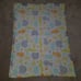 Baby Starters Safari Blanket Elephant Lion Giraffe Hippo Owl Yellow Orange Gray