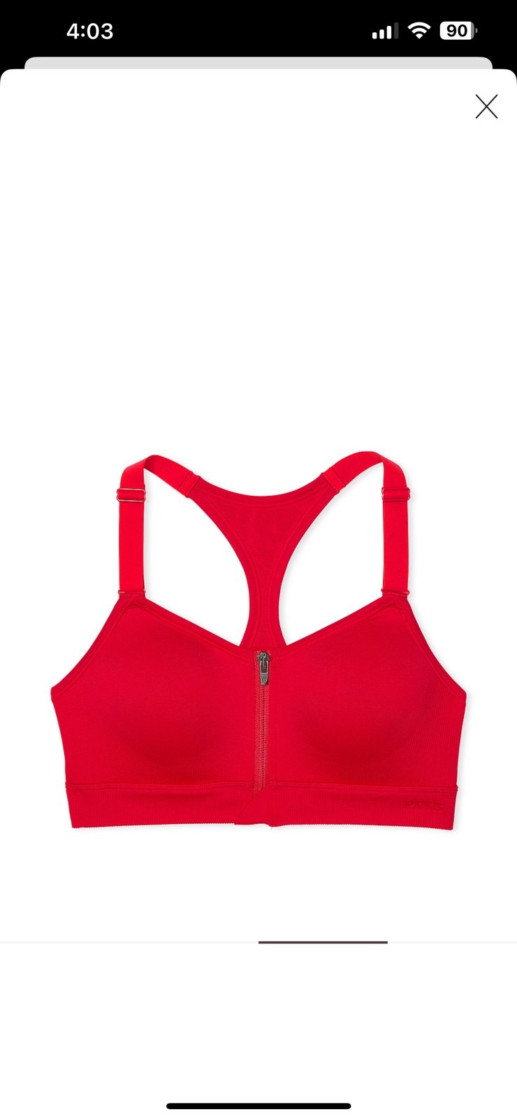 PINK sports bra