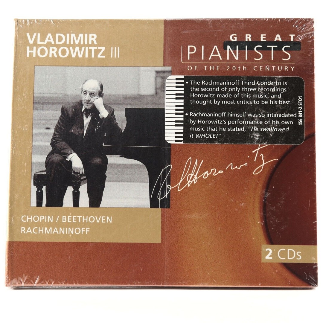 Vladimir Horowitz III: Chopin, Beethoven (CD, 1999, 2 Discs, Philips) NEW SEALED