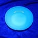 4 Macbeth Evans Uranium Oxford Milkglass Plates 5.75 Vtg/Antique Pre-WWII