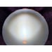4 Macbeth Evans Uranium Oxford Milkglass Plates 5.75 Vtg/Antique Pre-WWII