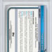Tyler Van Dyke 2022 Autographed Topps Bowman 1st Silver Refractor Rookie #53 PSA