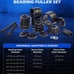 24x Wheel Bearing Press Kit f Front Wheel Drive Bearing Removal Installation
