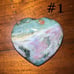 Ocean Jasper Large Puffy Hearts