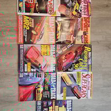 Set of 9 Vintage Super Car Magazines