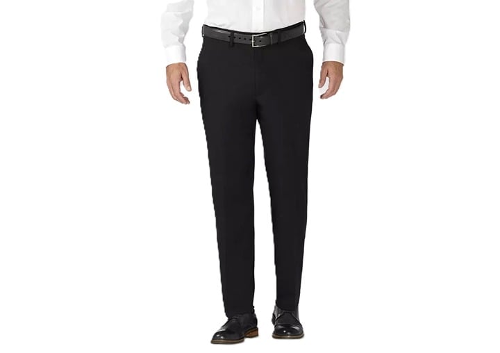 Haggar Repreve H26 Men's Straight Fit Premium Stretch Signature Dress Pants