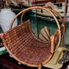 Large Bamboo Towels/Magazine Holder