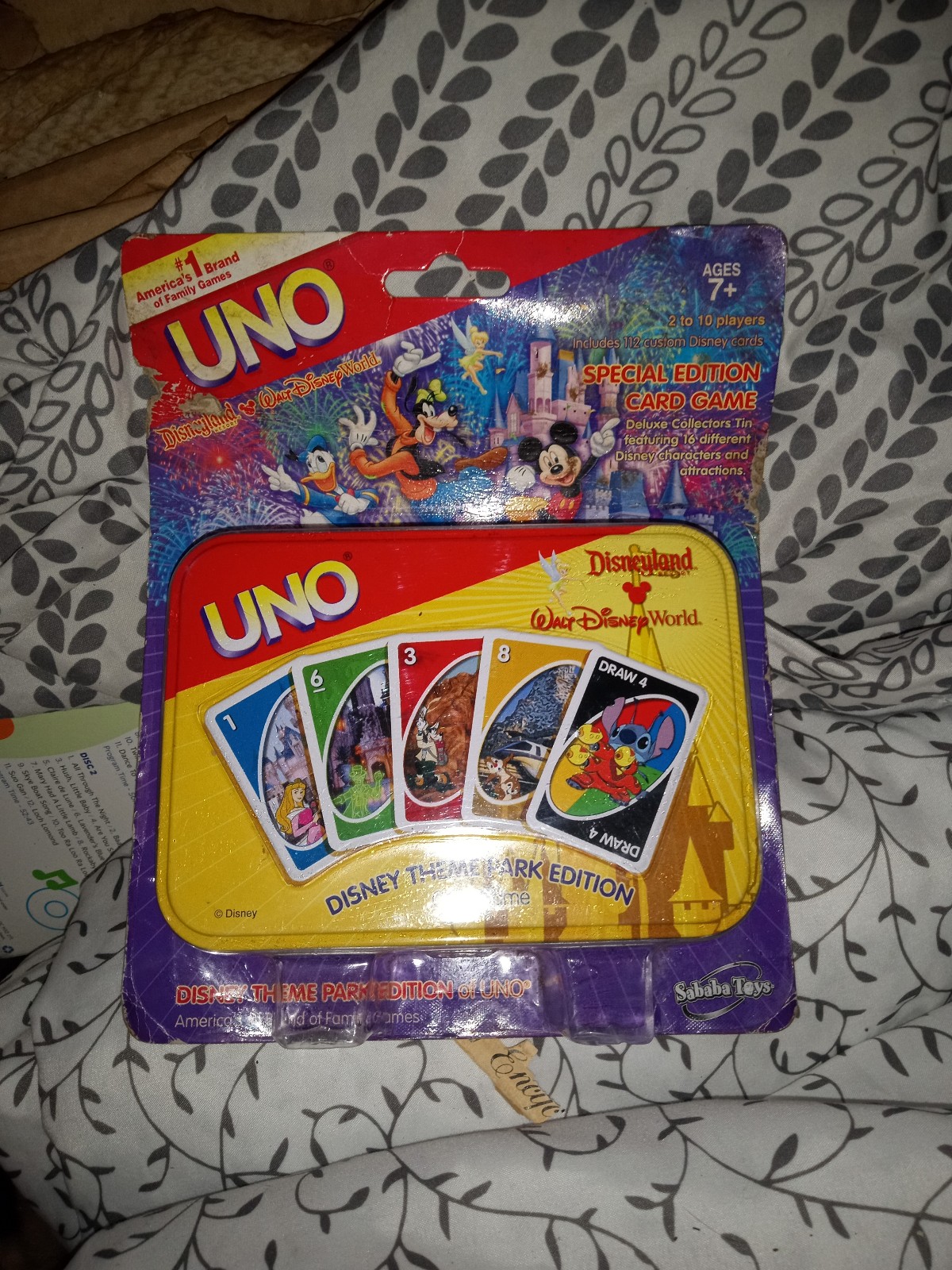 Uno Disney theme park edition
