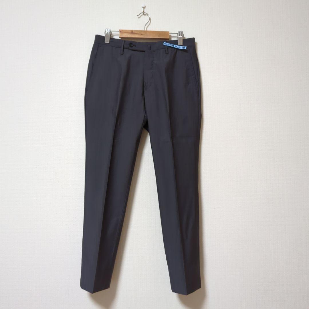 Incotex - Slim fit tropical wool trousers - dark blue – Slowear