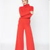Callahan Rachelle turtleneck top Brick