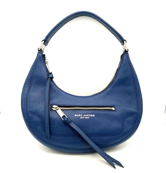 Marc Jacobs Crescent Bag Navy Womens Small Shoulder Bag Luxury Designer Purse